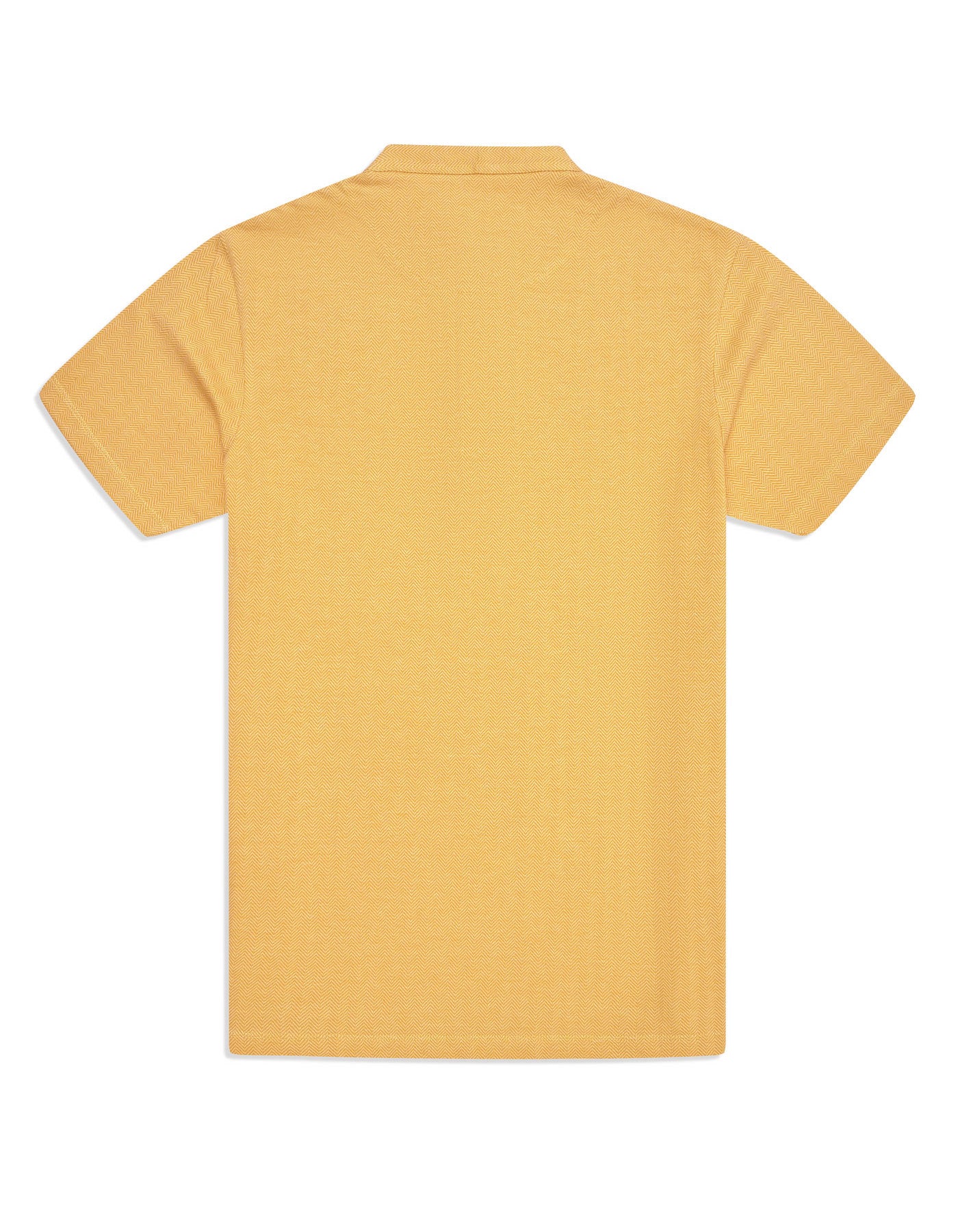 Amber Haze Plain Band Collar T-shirt - Image 4