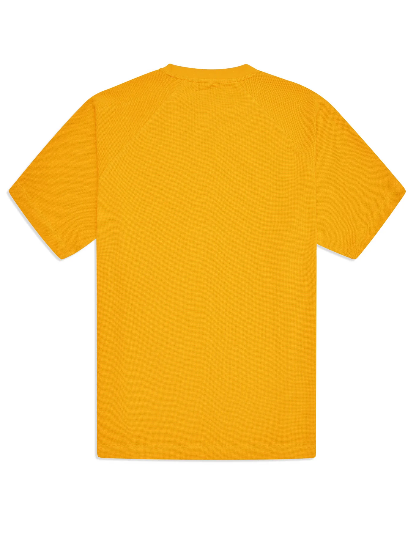 Amber Haze Textured Relax Fit Crew Neck T-Shirt - Image 5