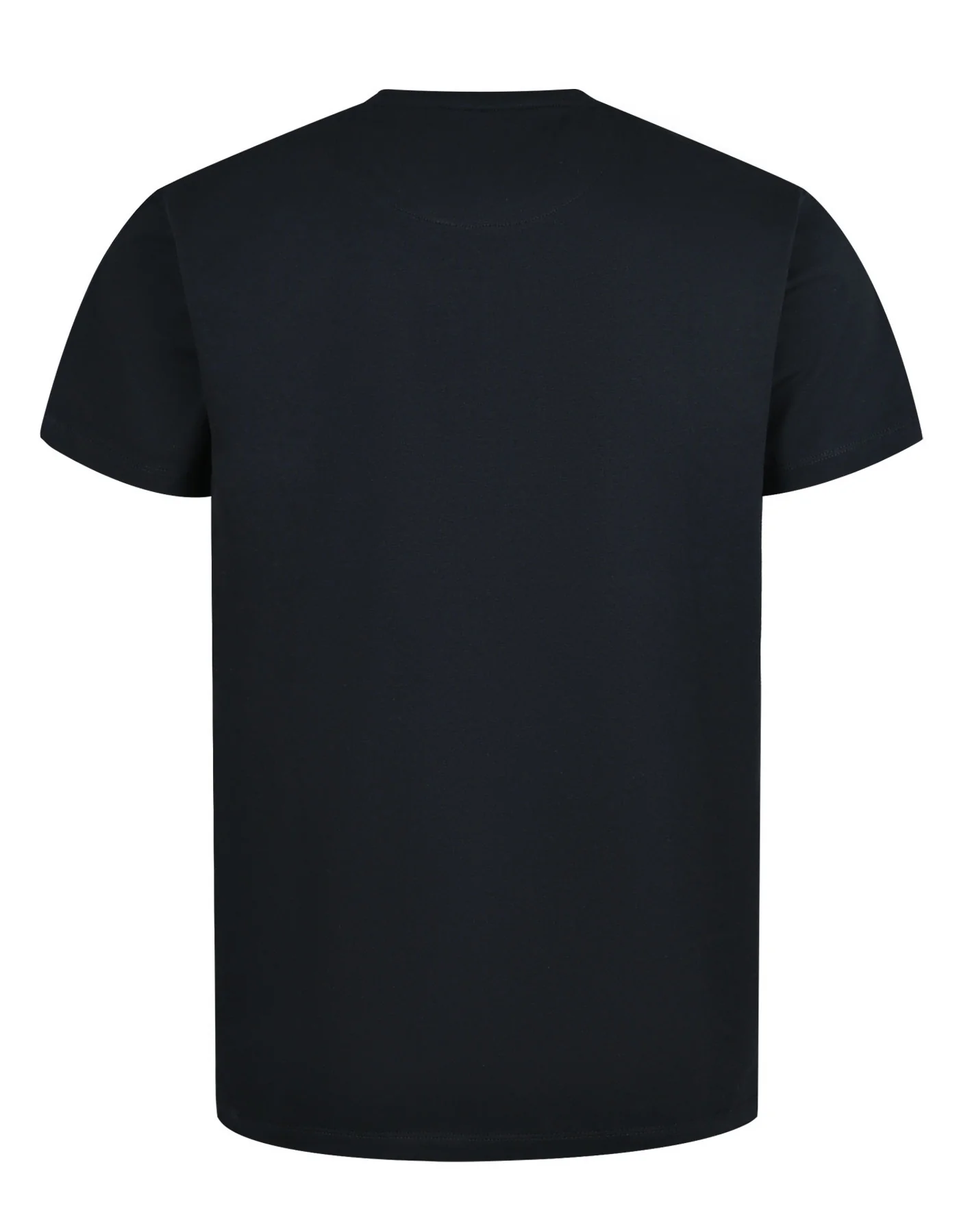 Black Plain Premium Tee - Image 3