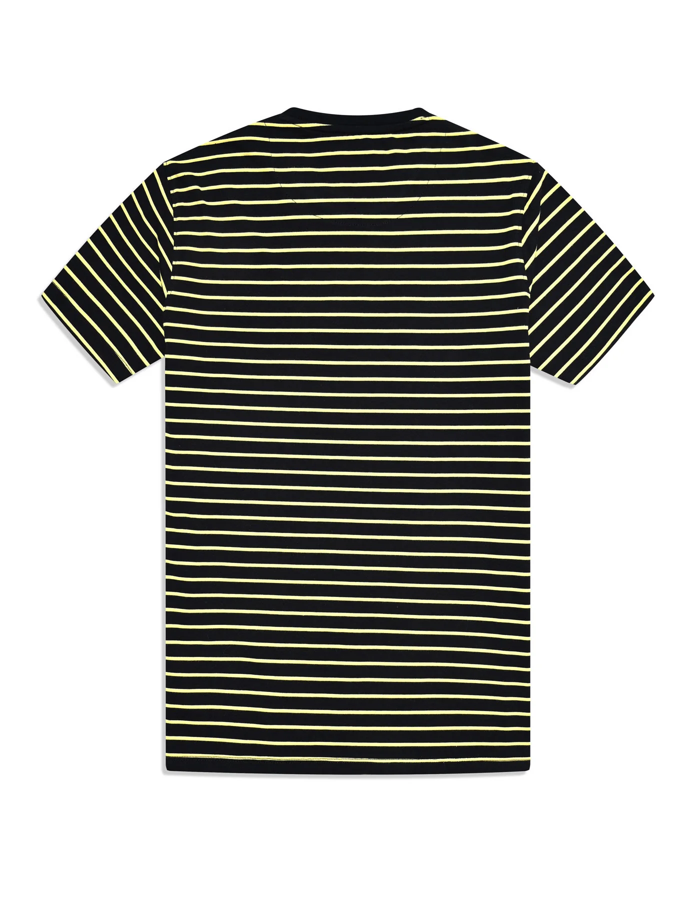 Black Stripe Crew Neck T-shirt - Image 4