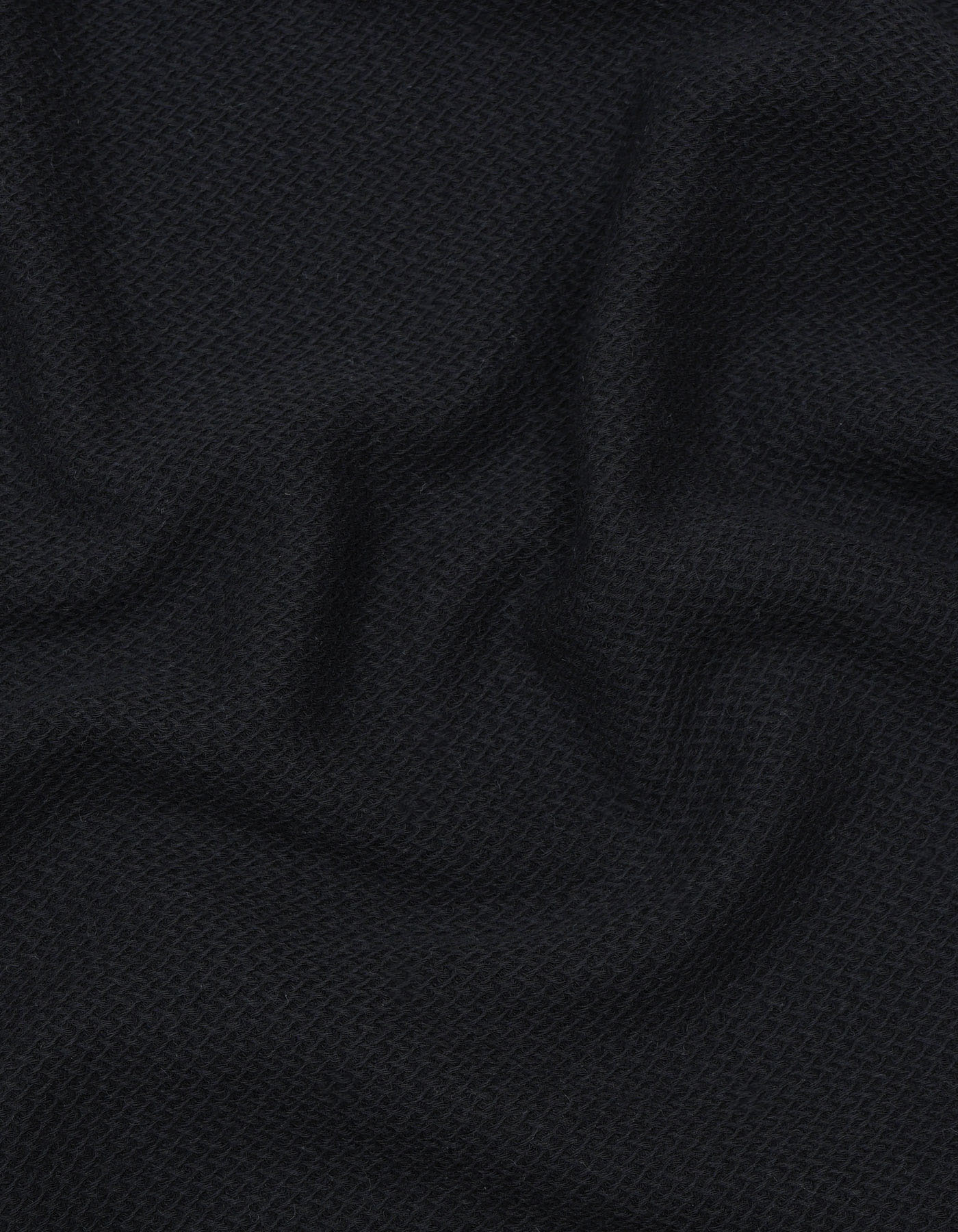 Black Texture Crew Neck T-shirt - Image 5