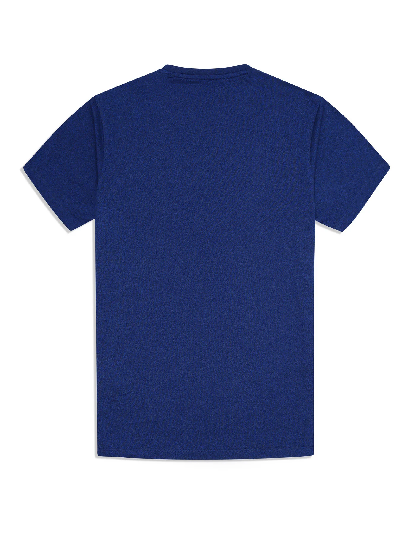 Blue Printed Crew Neck T-shirt - Image 5