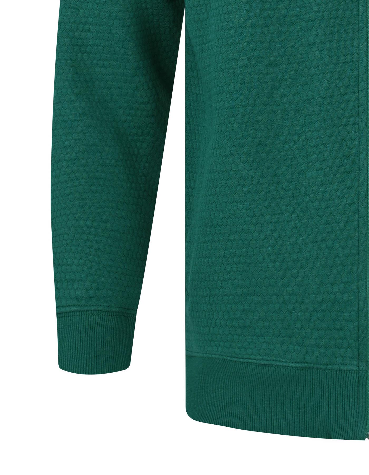 British Green Texture Full Zipper - Image 3