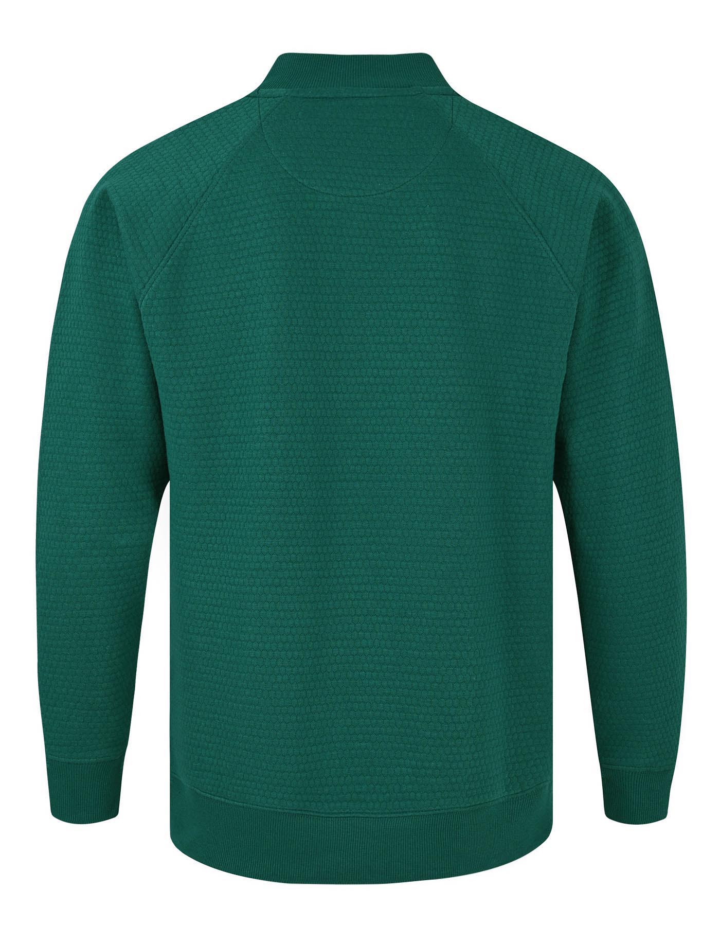 British Green Texture Full Zipper - Image 4
