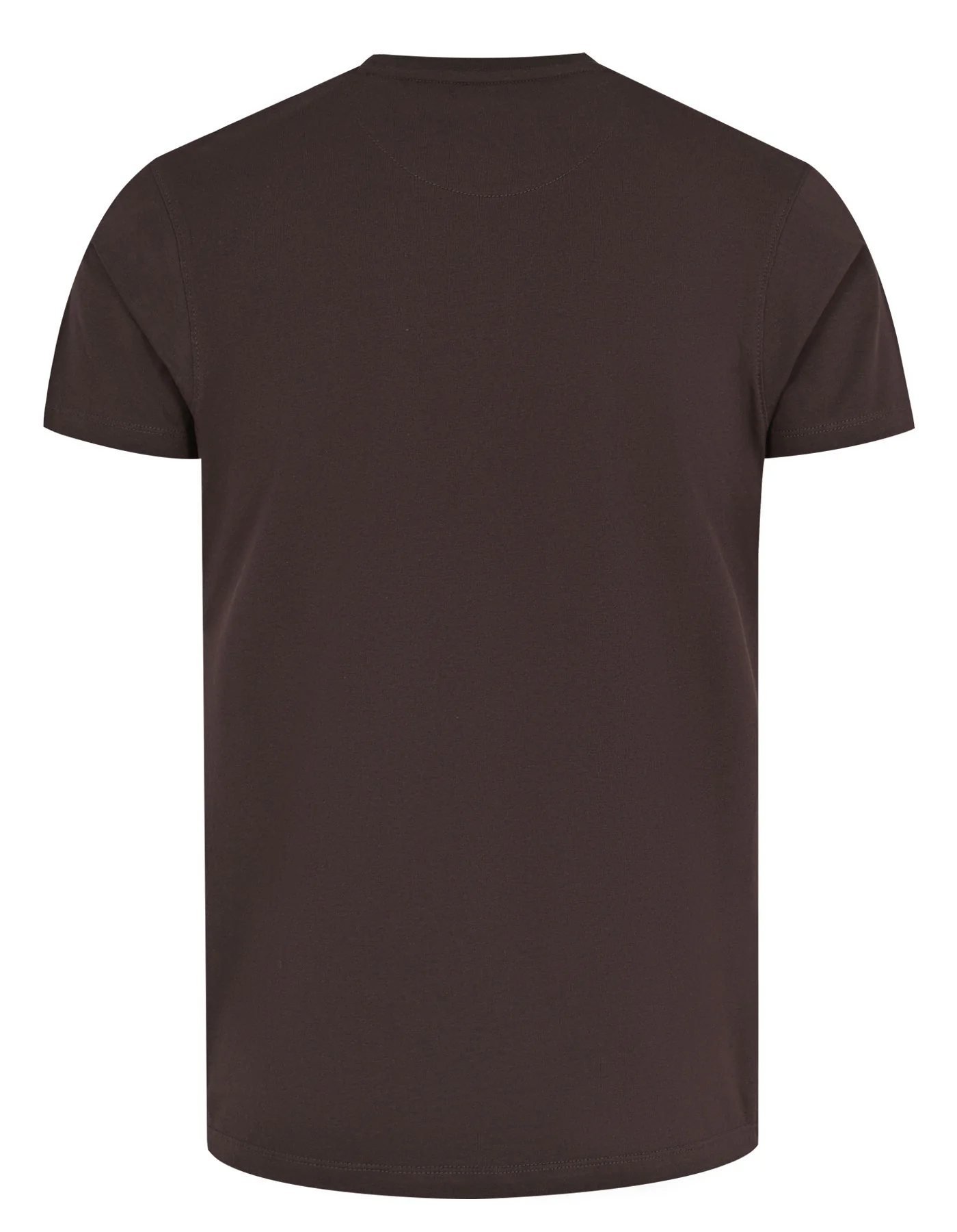 Brown Plain Premium Tee - Image 3