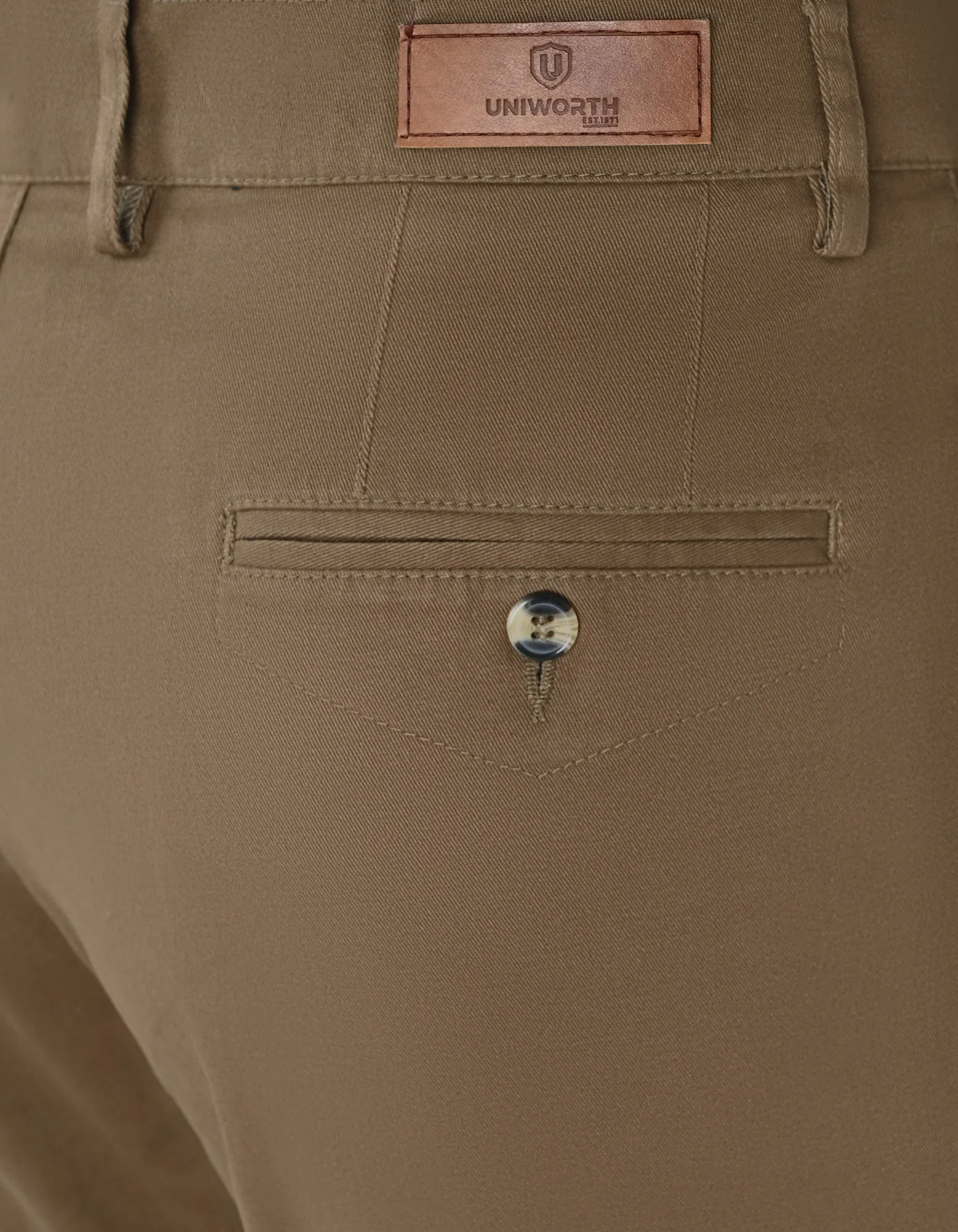 Brown Smart Fit Chino - Image 4