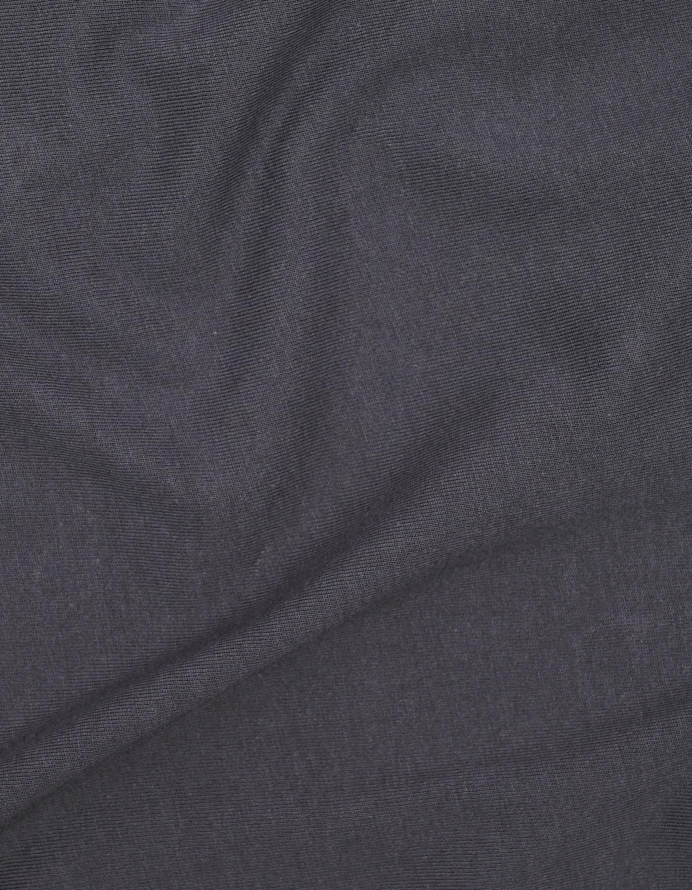 Charcoal Plain Basic Tee - Image 6