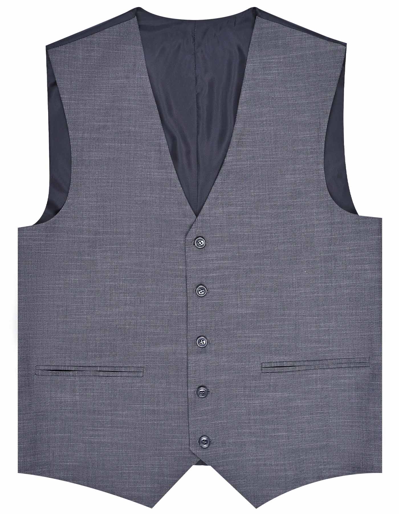 Charcoal Texture Tailored Smart Fit Suit - Image 3
