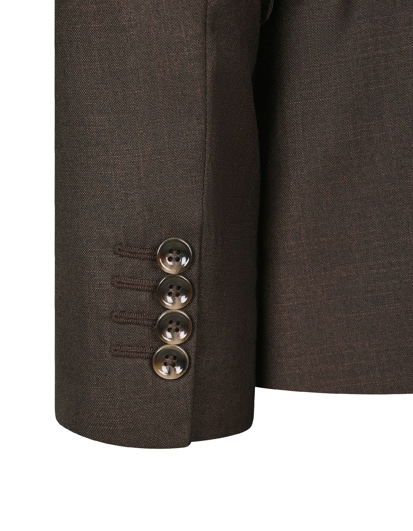 Chocolate Texture Tailored Smart Fit Suit - Image 4