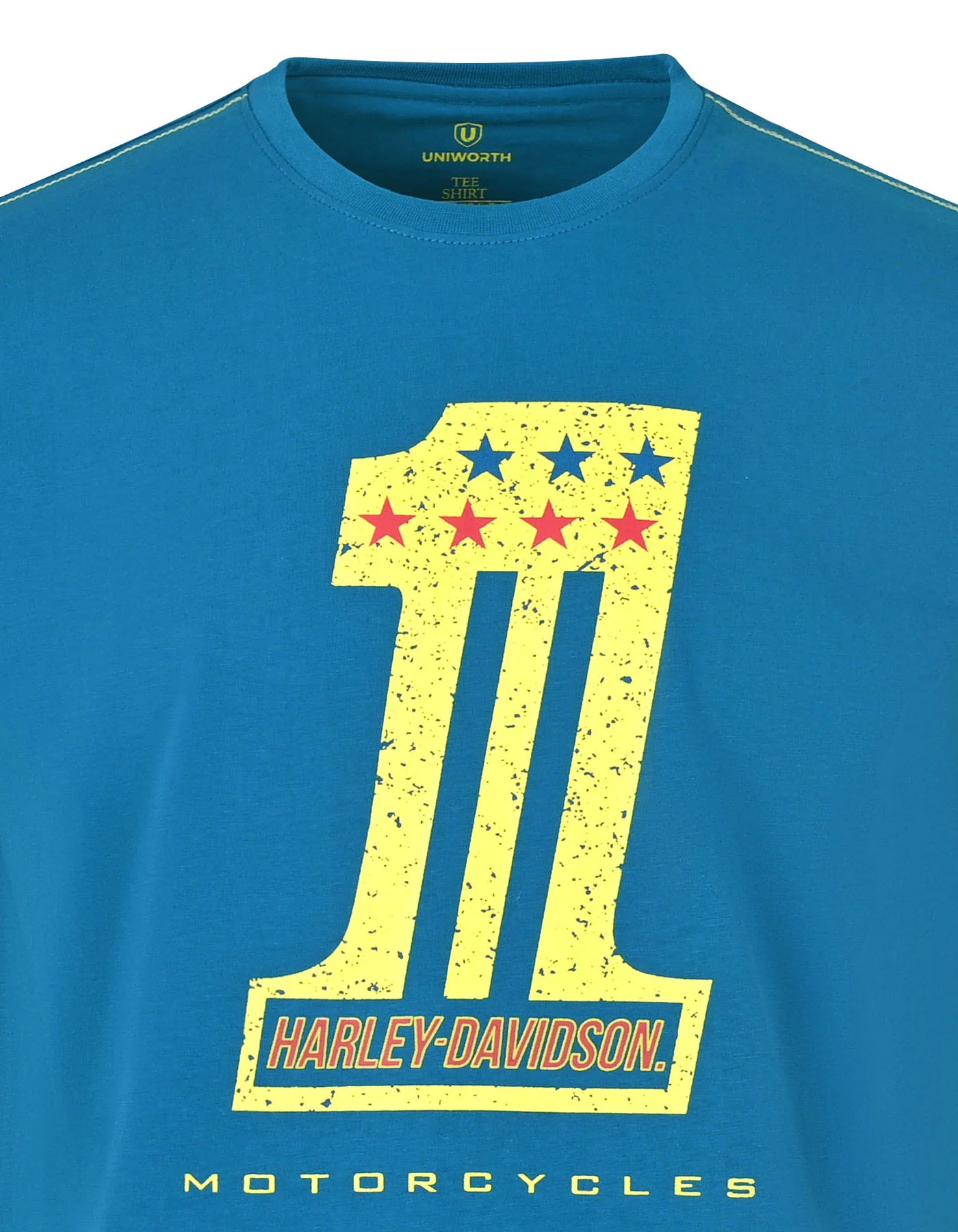 Harley-Davidson Turquoise Crew Neck T-Shirt - Image 4