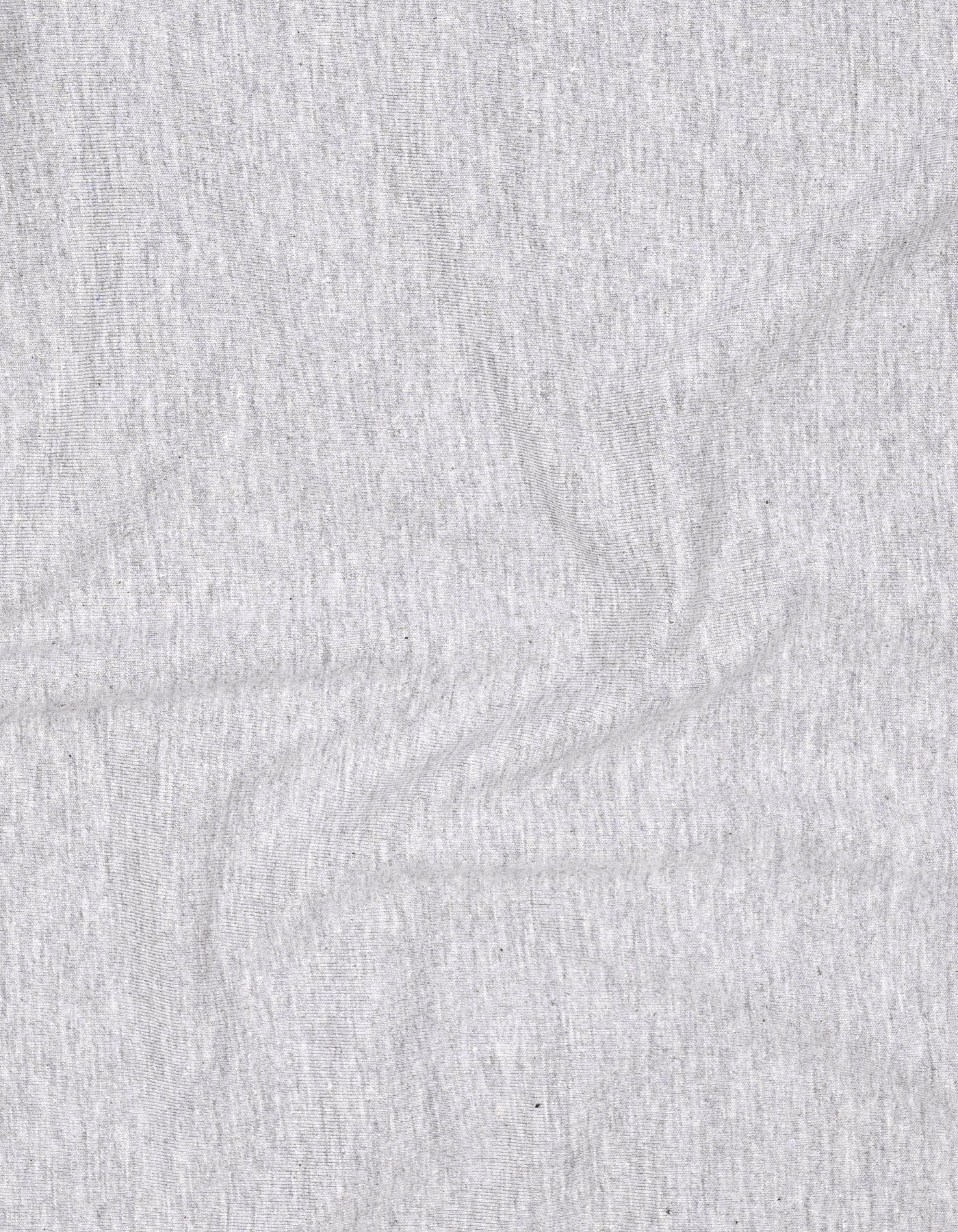 Heather Grey Plain Basic Tee - Image 6
