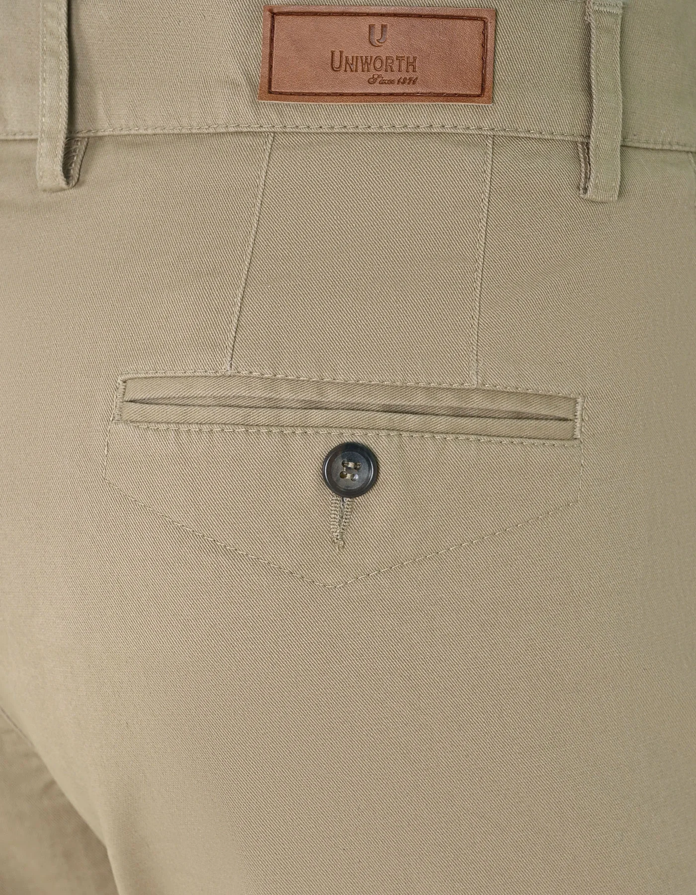 Khaki Smart Fit Chino - Image 4