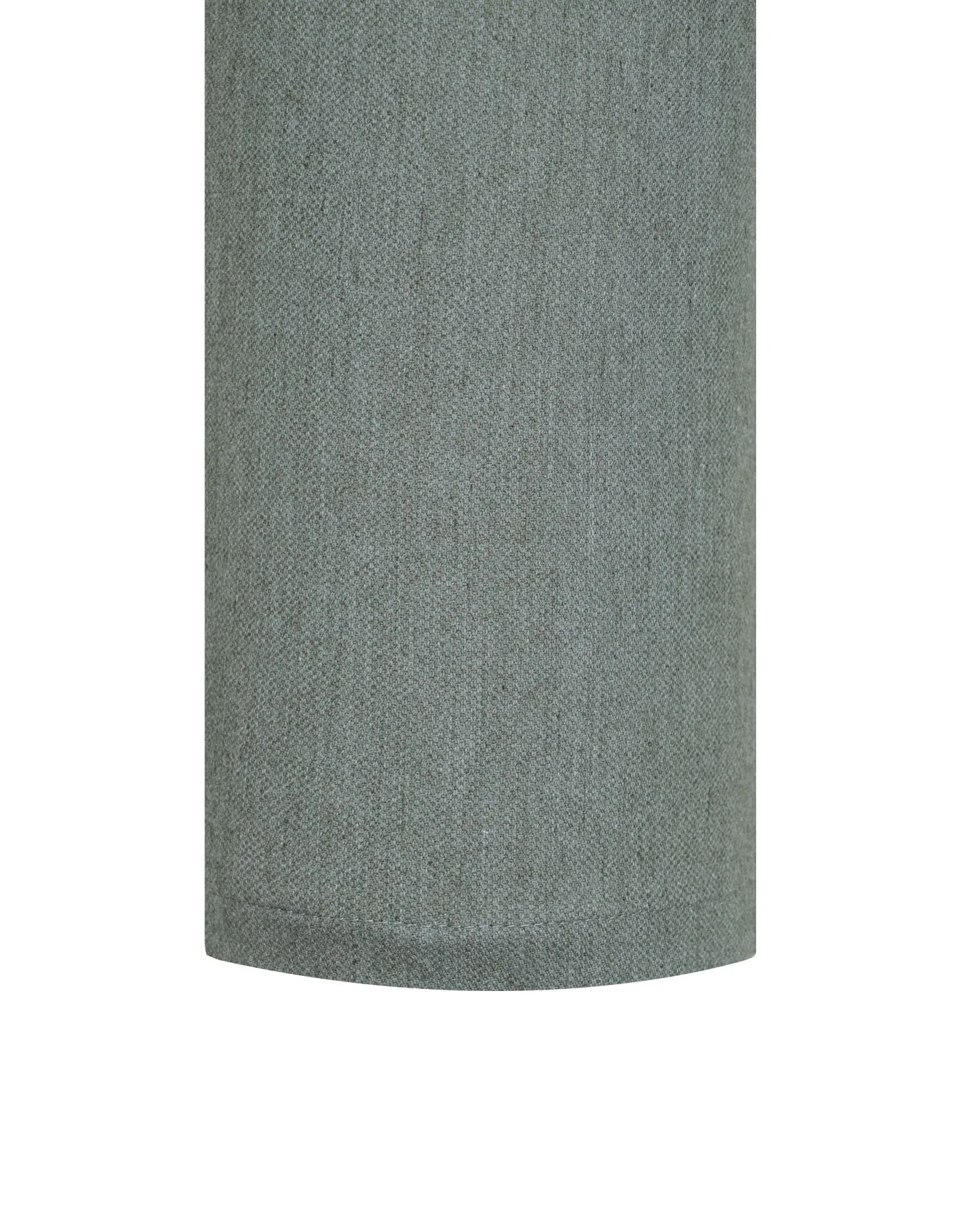 L Olive Texture Classic Fit Cotton Trouser - Image 4