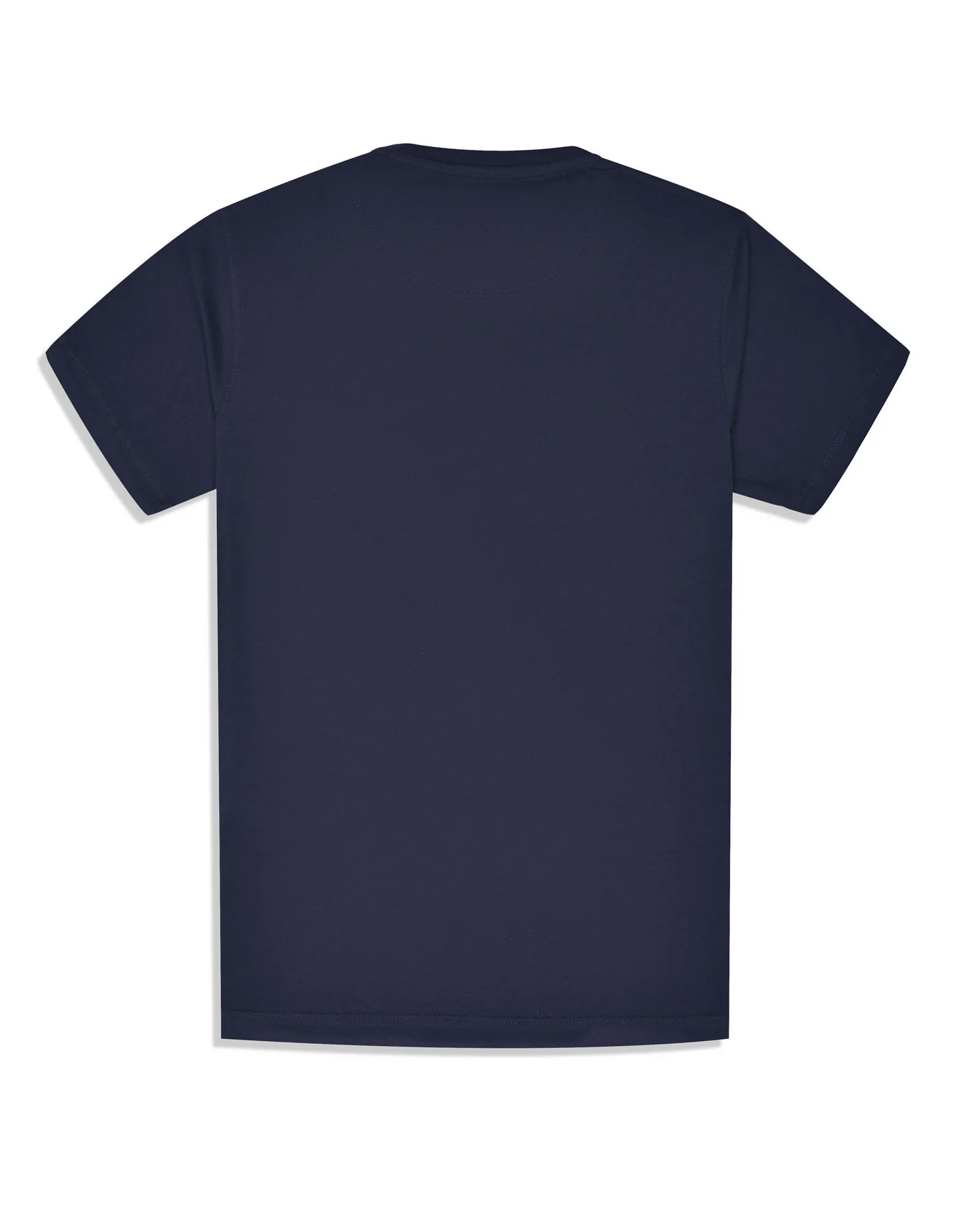 Navy Plain Basic Tee - Image 4