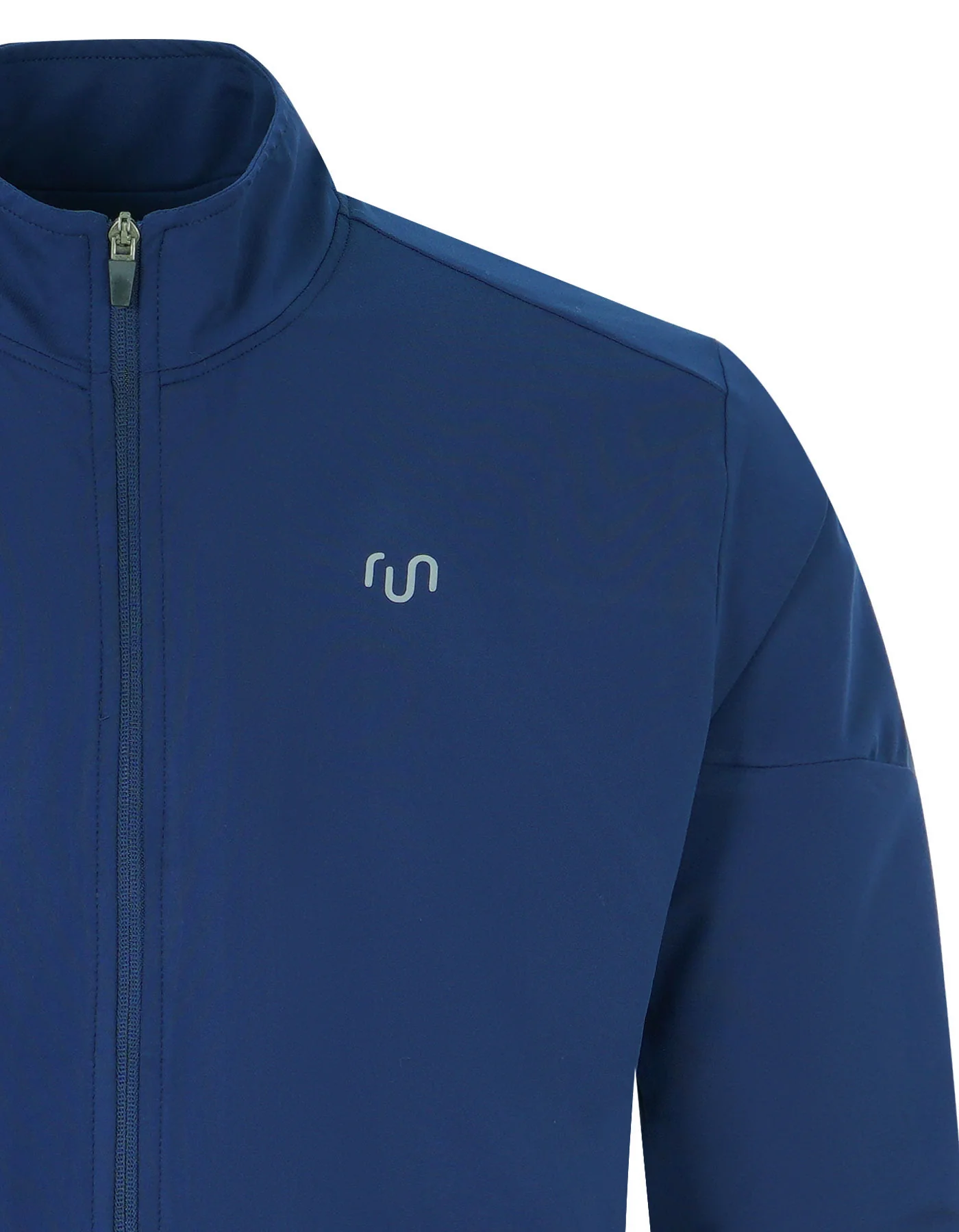 Navy Plain Full Sleeves Track Suit - Image 3