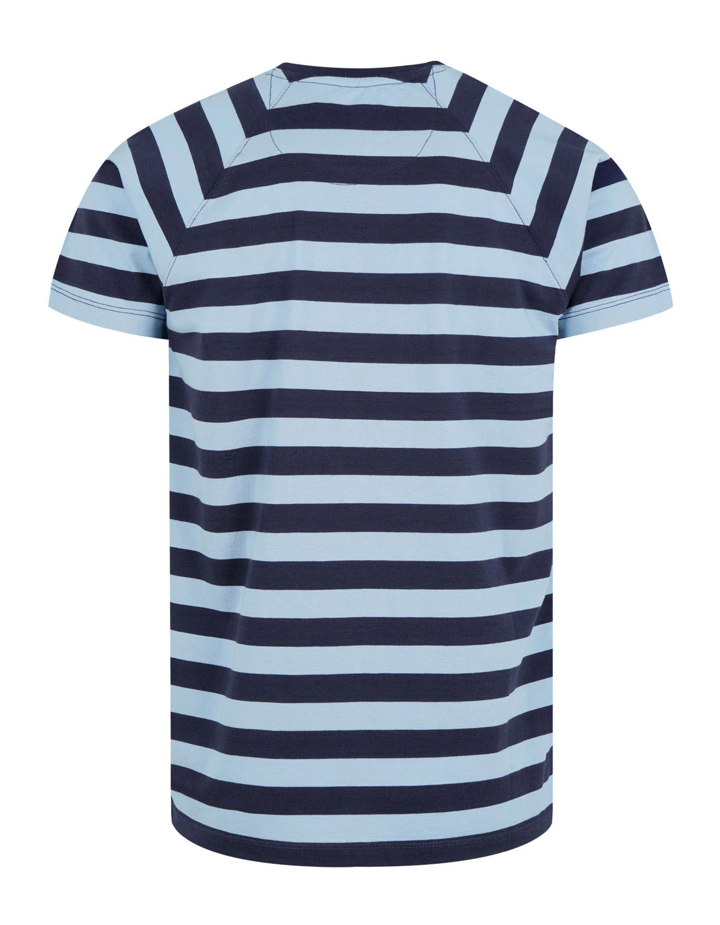 Navy Stripe Crew Neck T-Shirt - Image 7