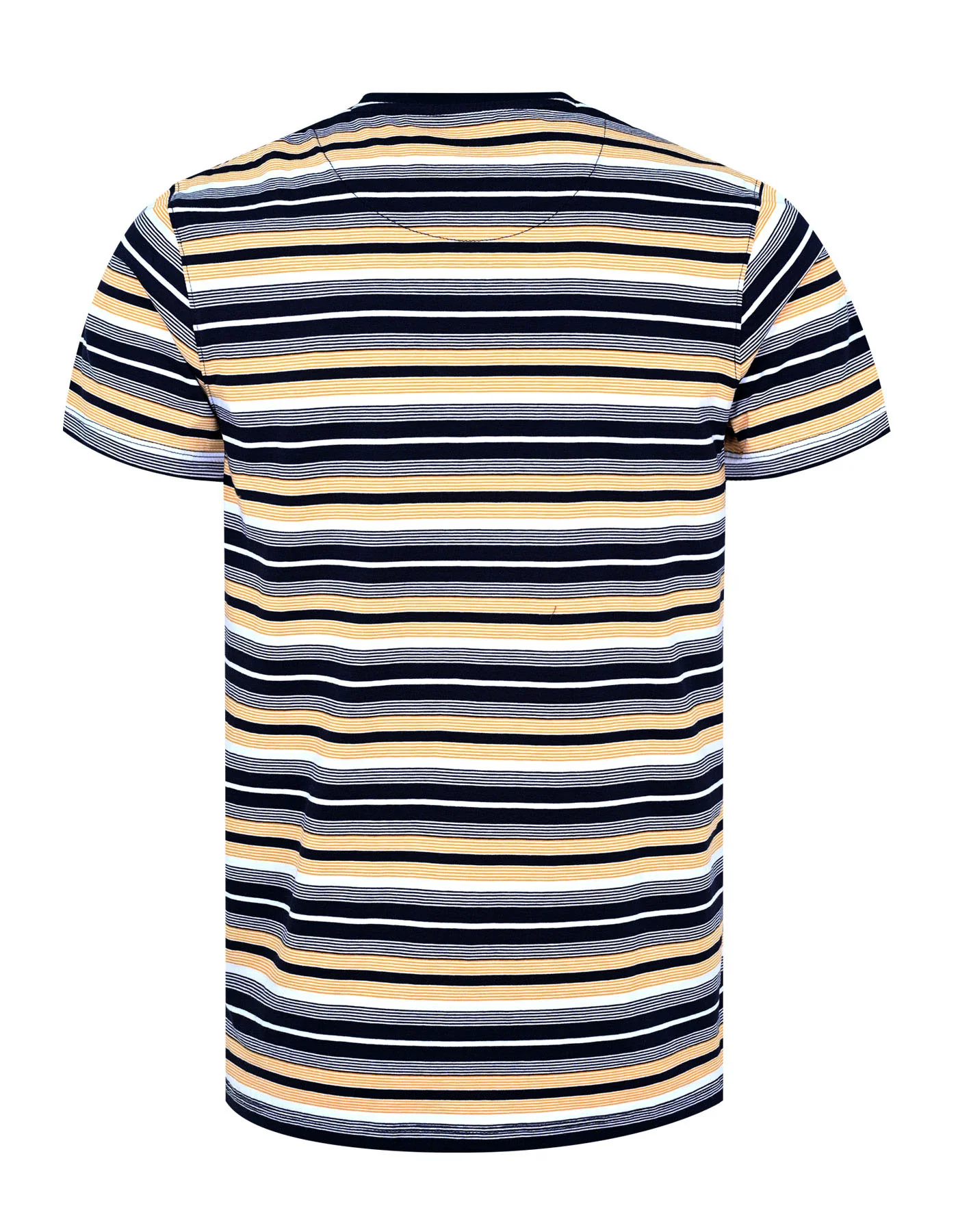 Navy Stripe Crew Neck T-Shirt - Image 7