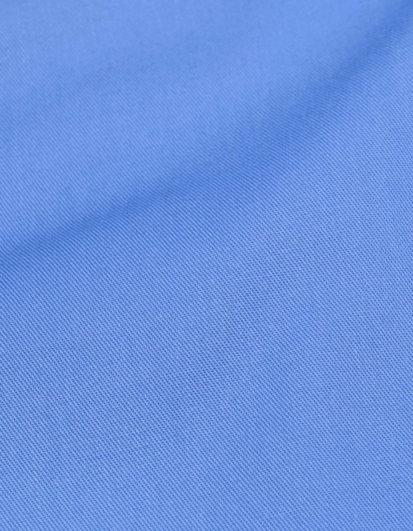 Plain M Blue Tailored Smart Fit Shirt - Image 4