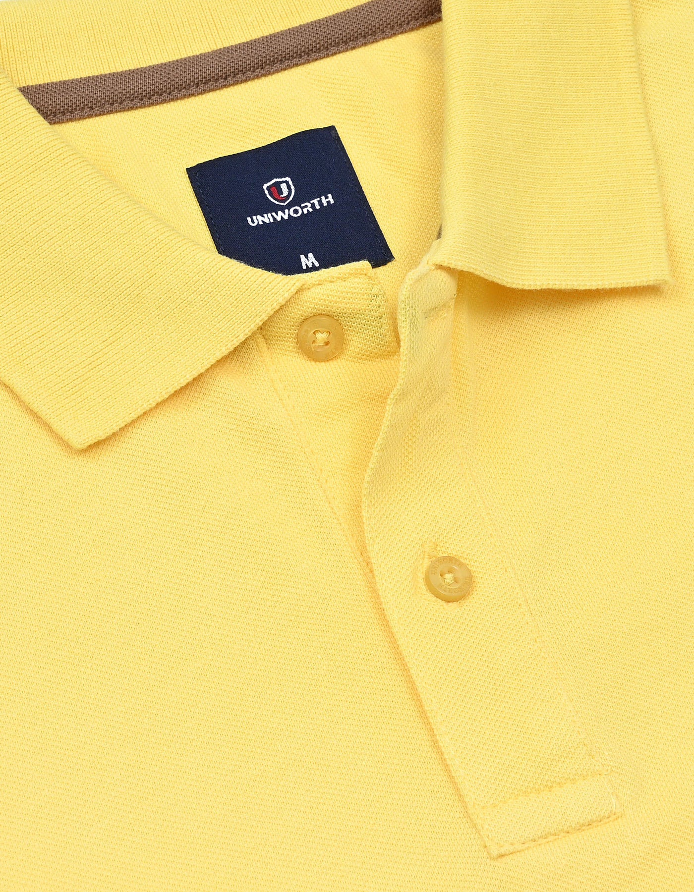 Ray Flower Plain Pique Polo Shirt - Image 3