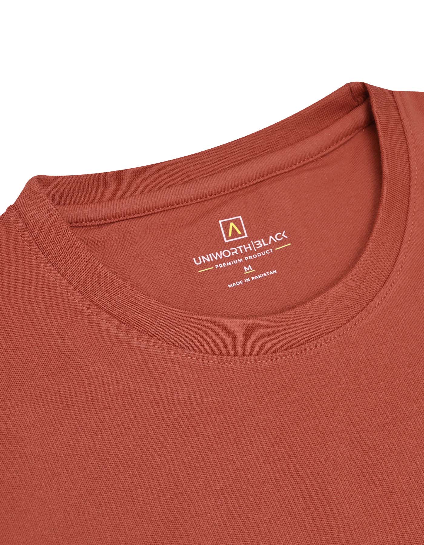 Rust Plain Premium Tee - Image 3