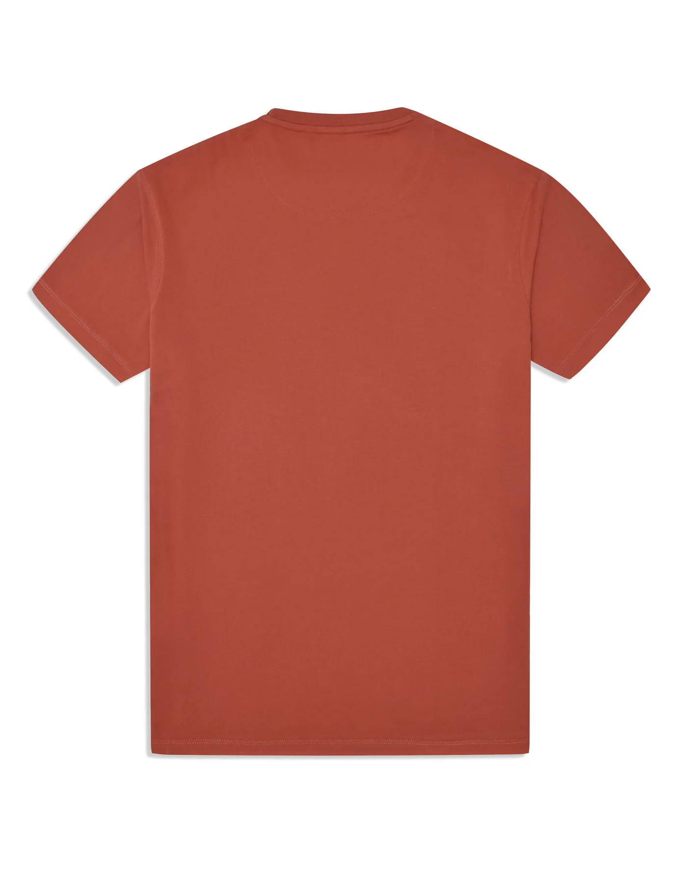 Rust Plain Premium Tee - Image 4