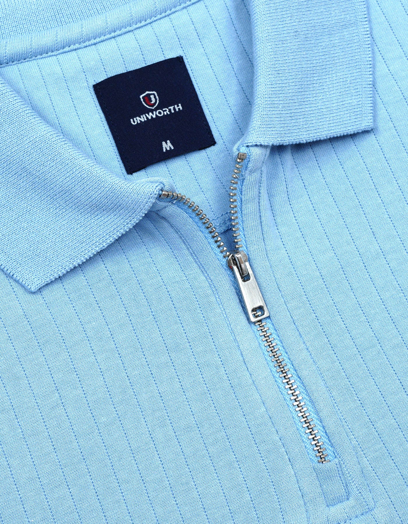Sky Texture Jersey Polo Shirt - Image 4