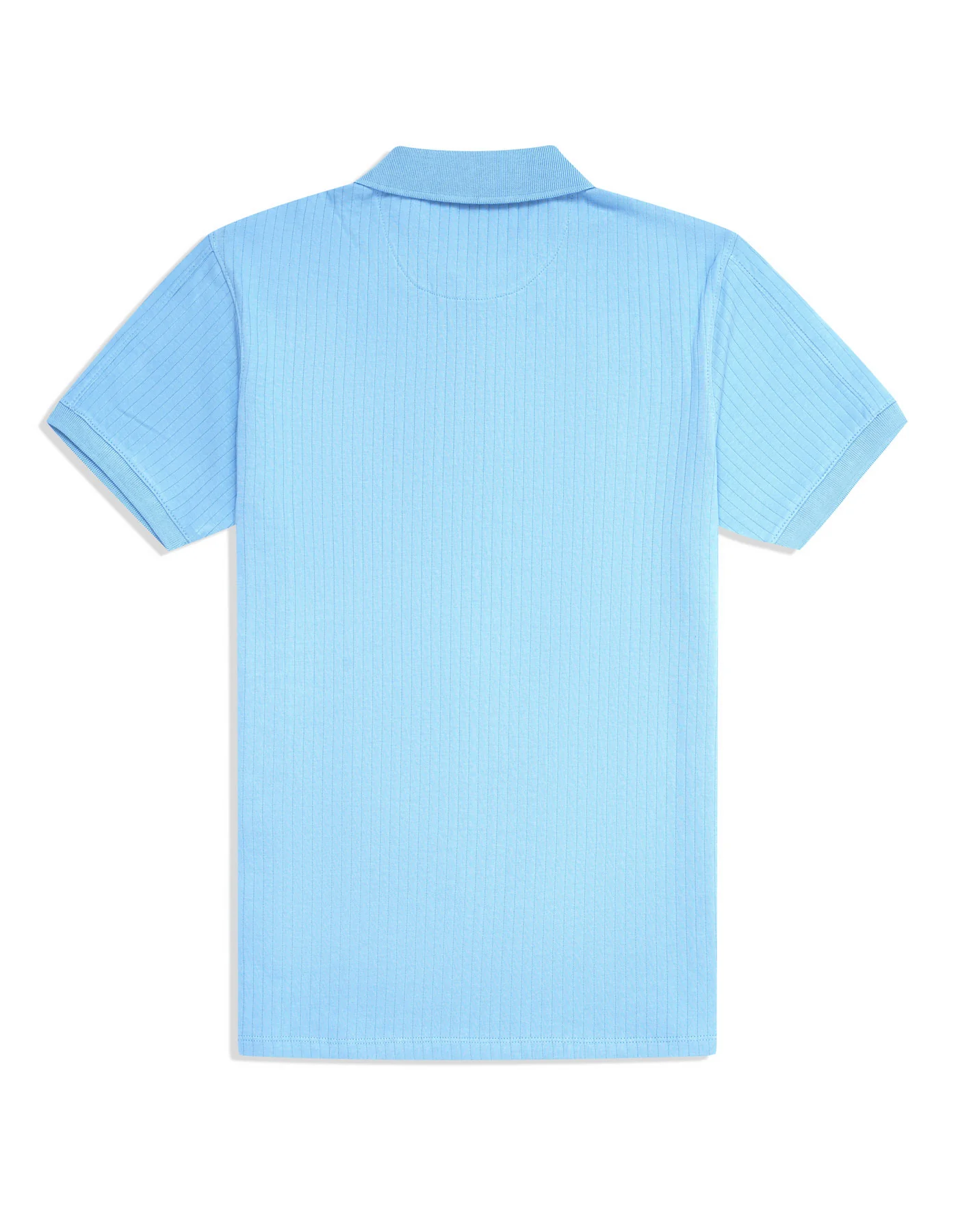 Sky Texture Jersey Polo Shirt - Image 5