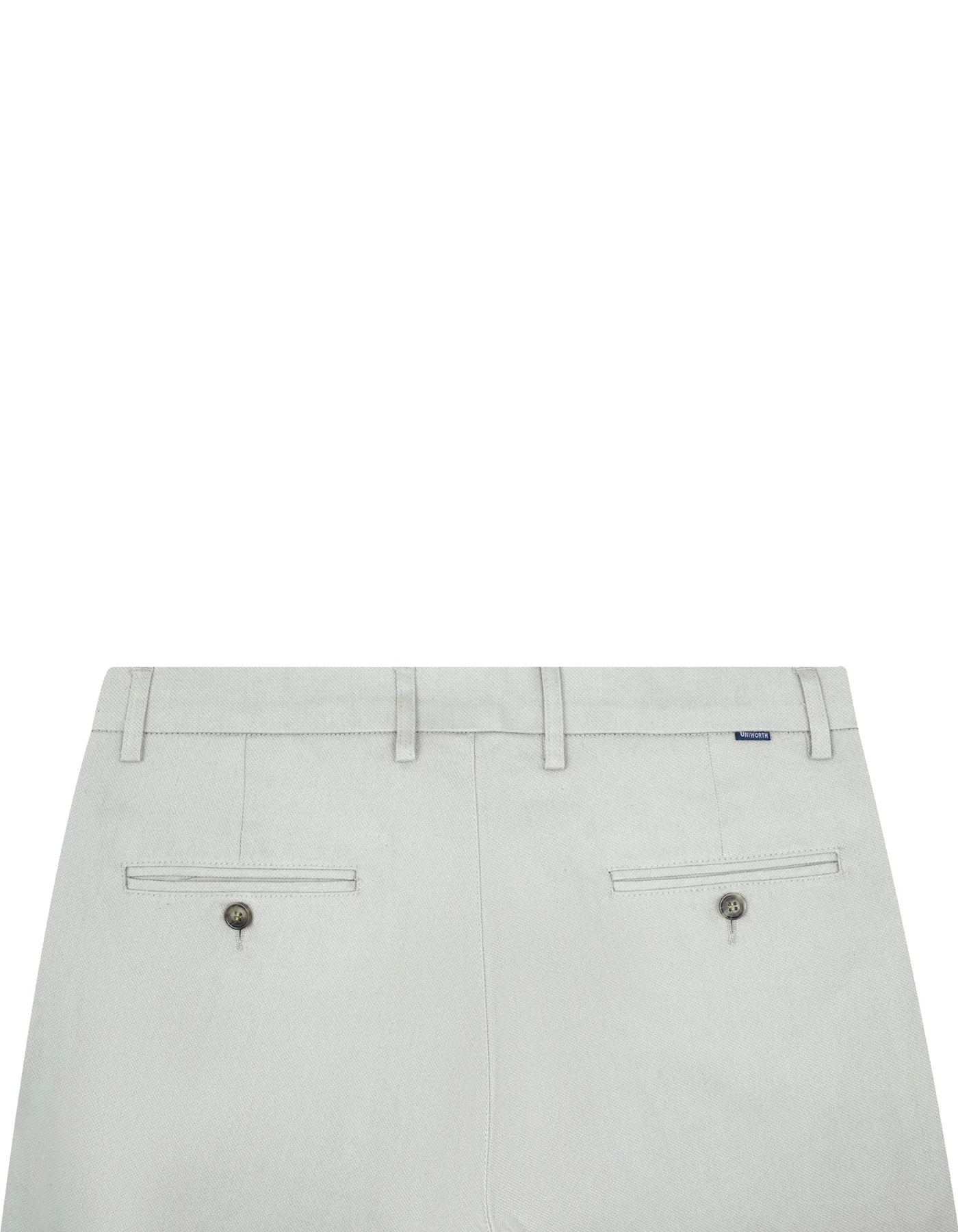 Stone Texture Classic Fit Cotton Trouser - Image 3