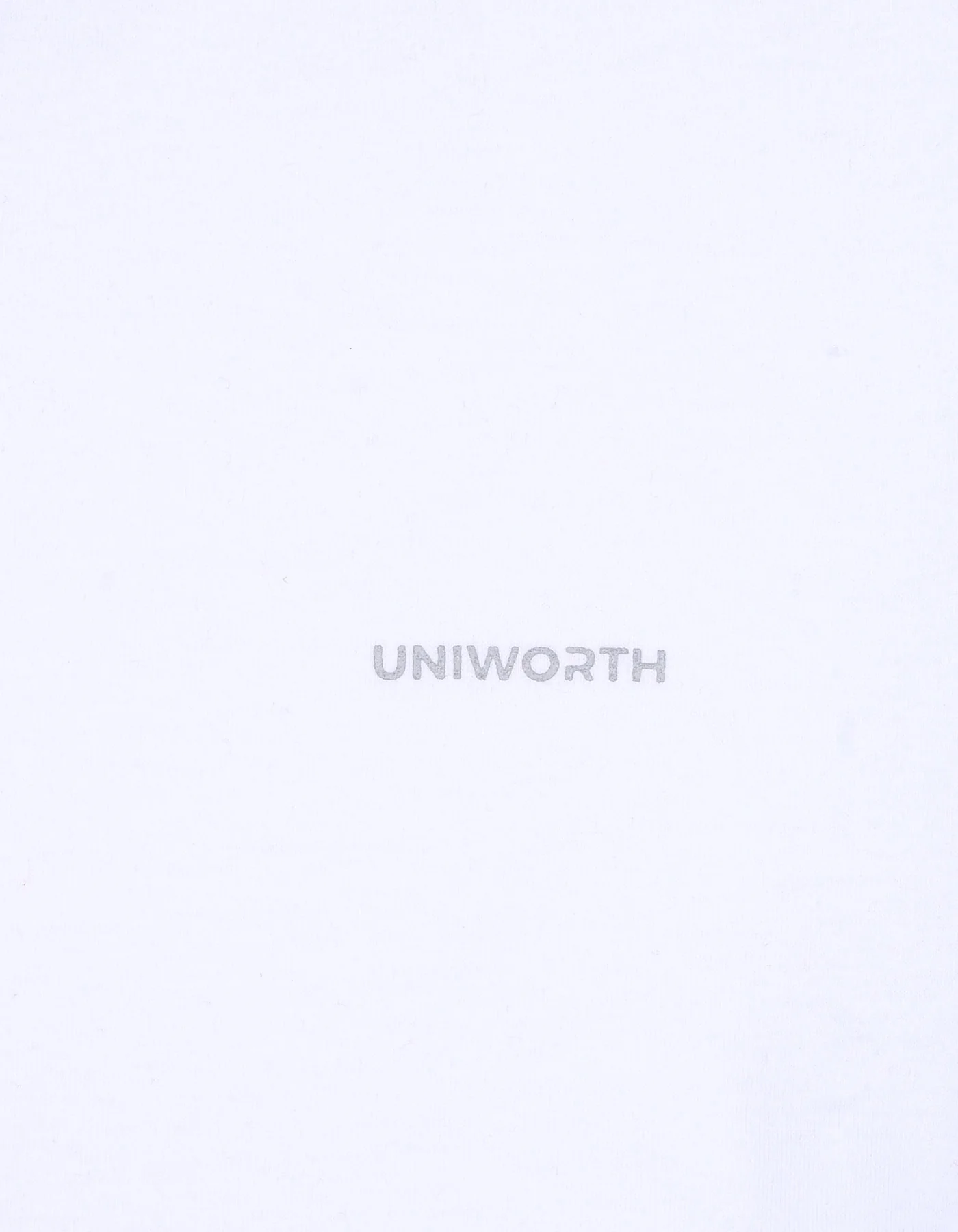 White Plain Basic Tee - Image 4
